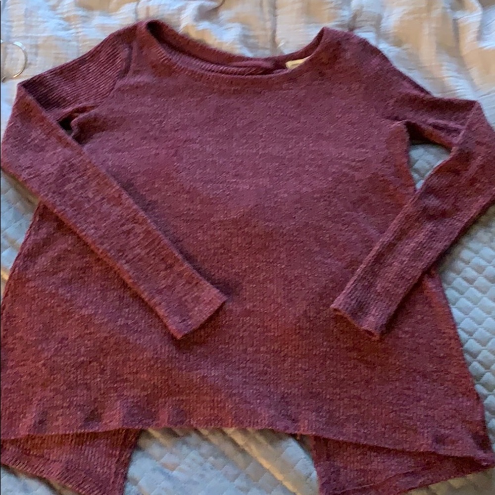 Ribbed sweater